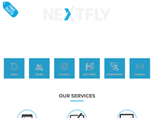 Tablet Screenshot of nextflywebdesign.com